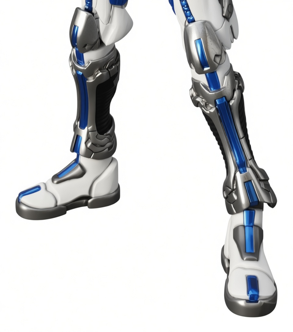 Cyborg Leg Armor Model free 3D printable STL