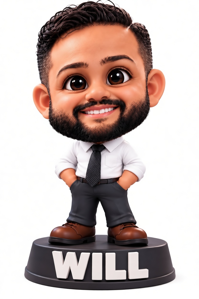 Will Custom Bobblehead free 3D printable STL