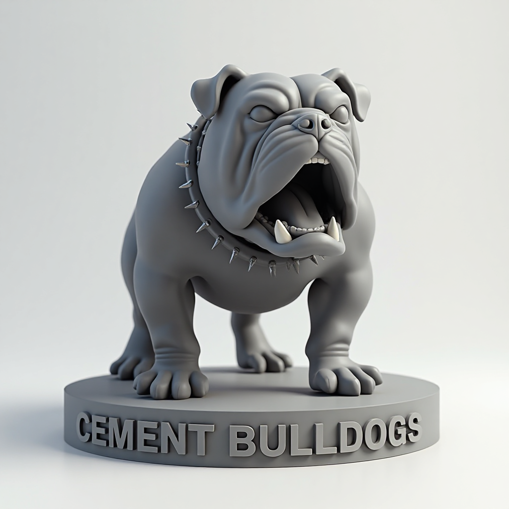 English Bulldog Figurine free 3D printable STL
