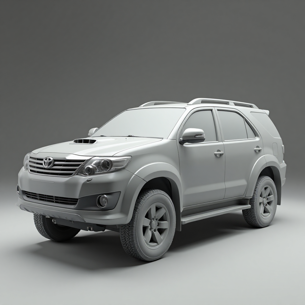 2011 Toyota Fortuner Model free 3D printable STL