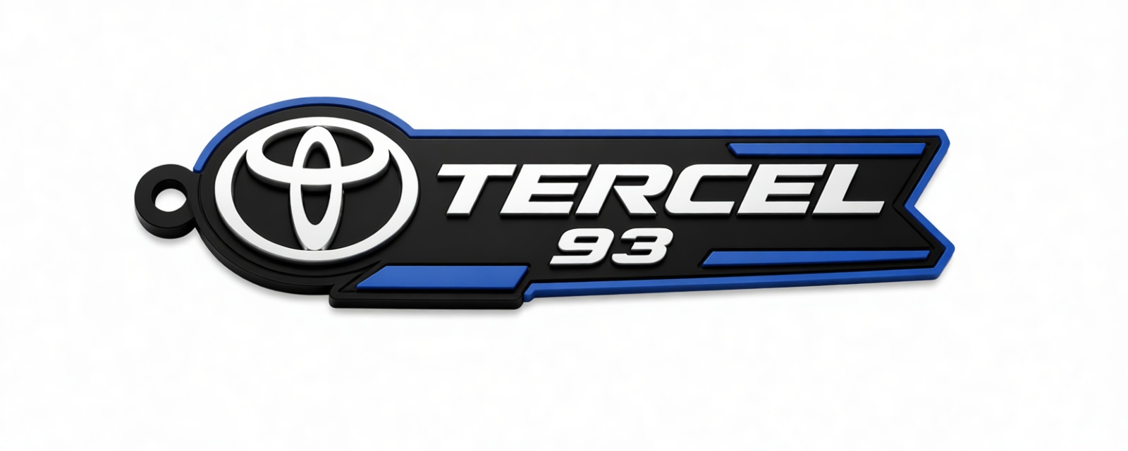 Toyota Tercel 93 Keychain free 3D printable STL