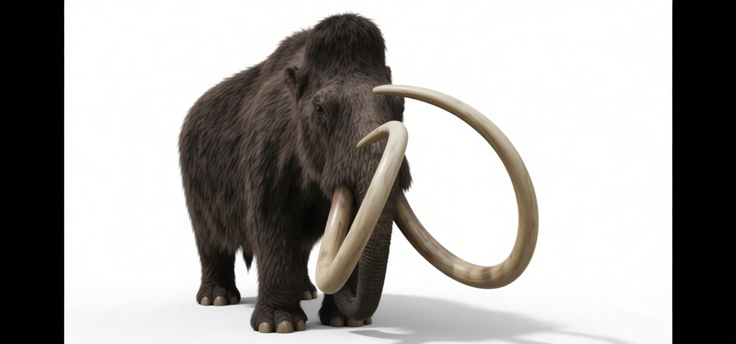 Woolly Mammoth Figurine free 3D printable STL