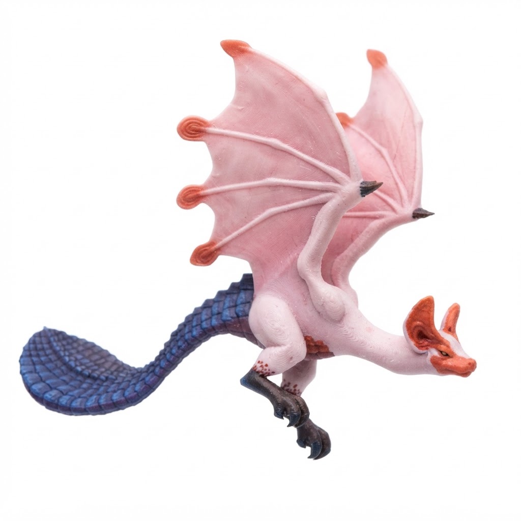 Bat Dragon Figurine free 3D printable STL