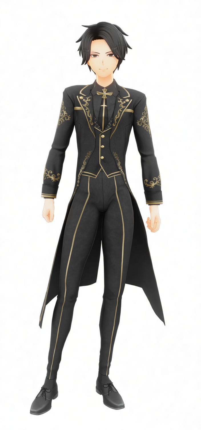 Anime Gentleman Model free 3D printable STL