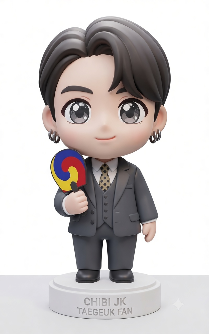 Chibi JK Figurine free 3D printable STL