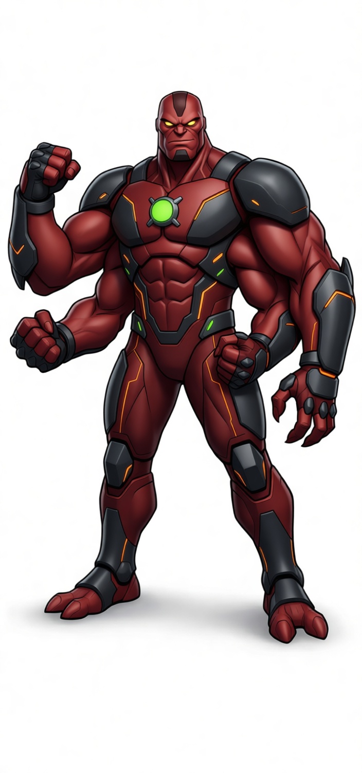 Four-Armed Cyborg Figurine free 3D printable STL