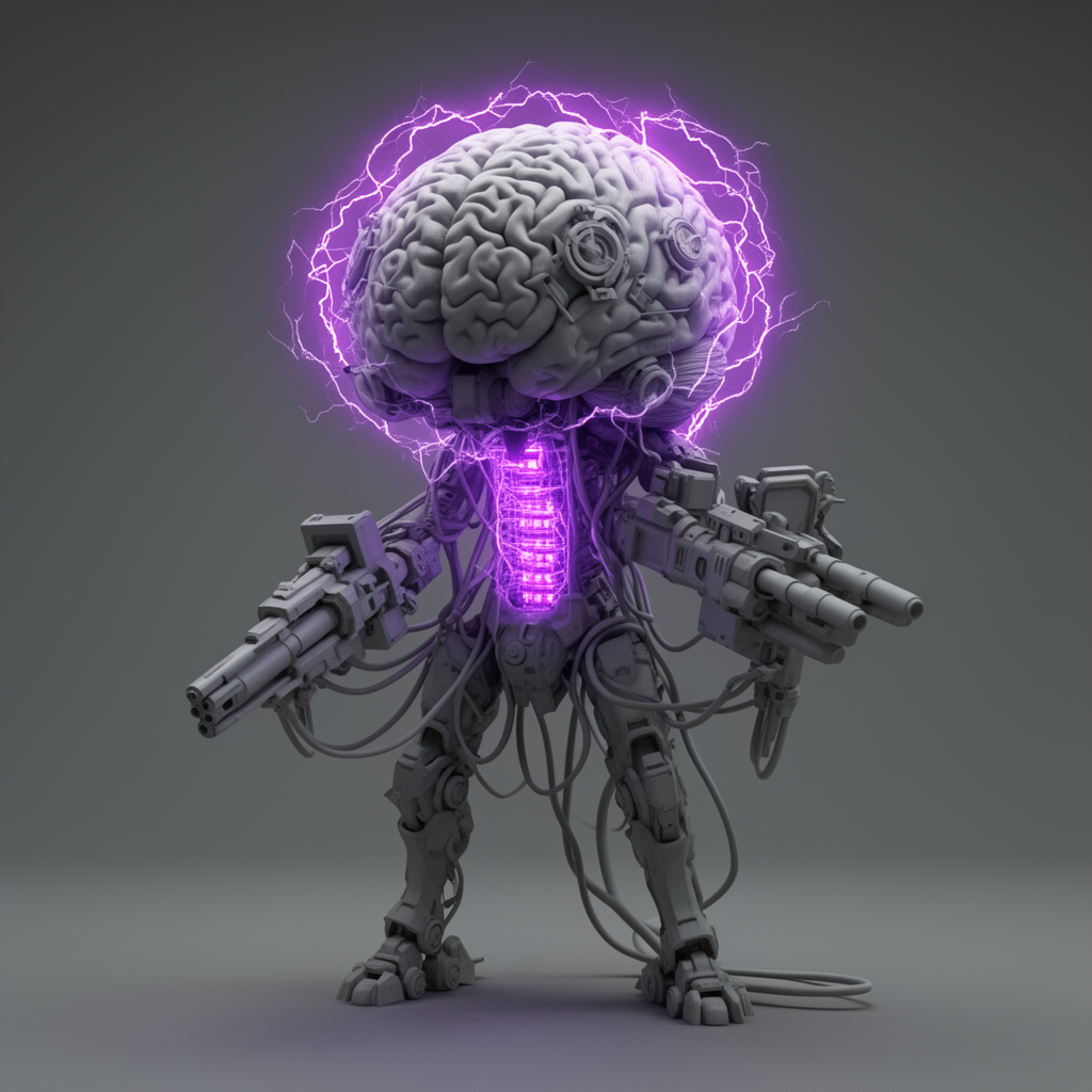 Chrome Zoanthrope Figurine free 3D printable STL