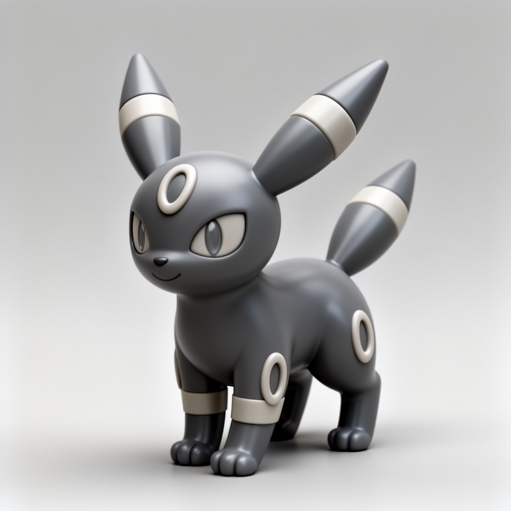 Umbreon Figurine free 3D printable STL