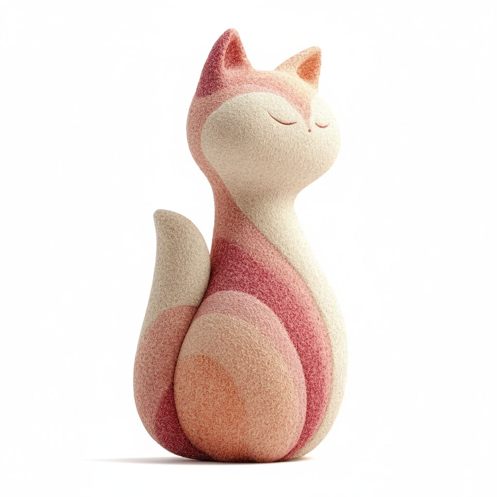 Stylized Fox Figurine free 3D printable STL