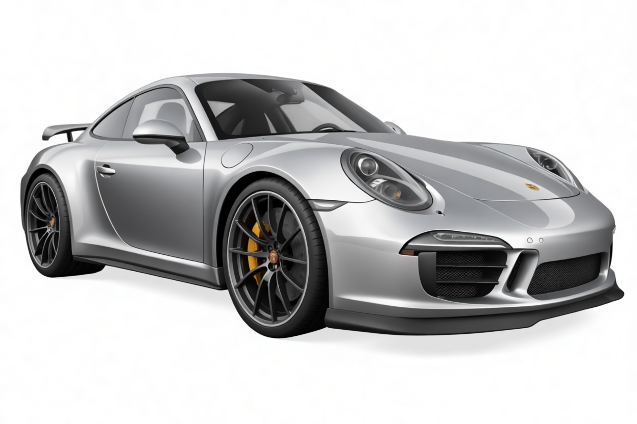 Porsche 911 GT3 Model free 3D printable STL
