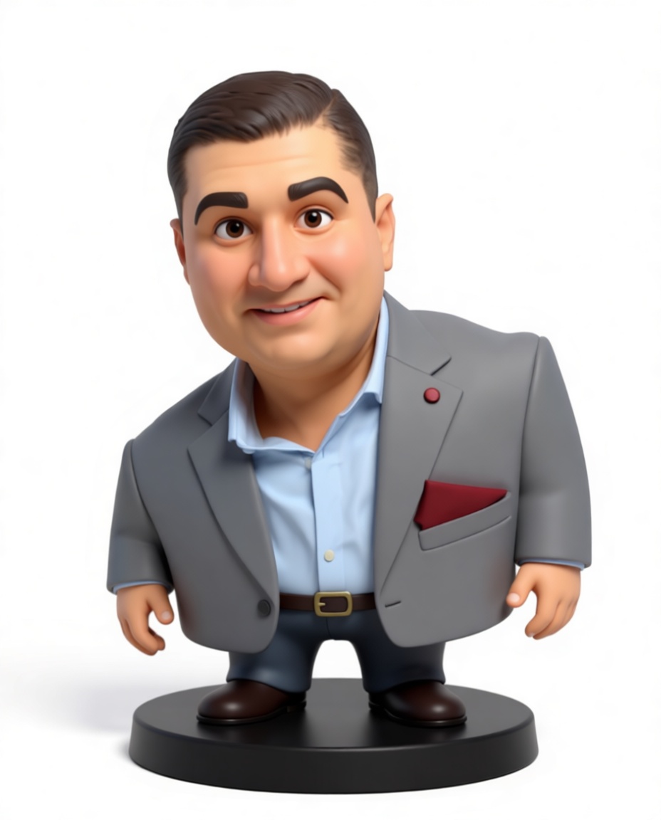 Businessman Caricature Figurine free 3D printable STL