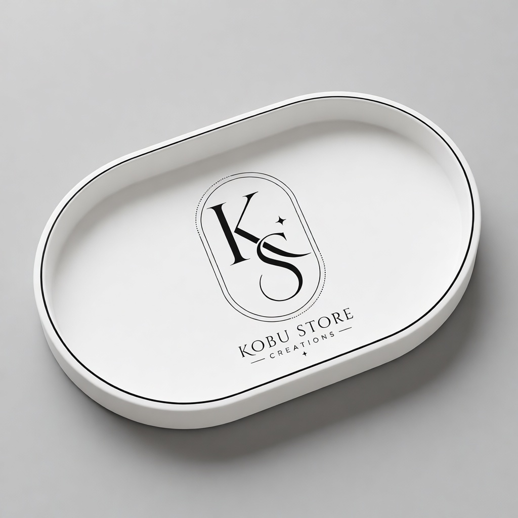 Oval Decorative Tray free 3D printable STL