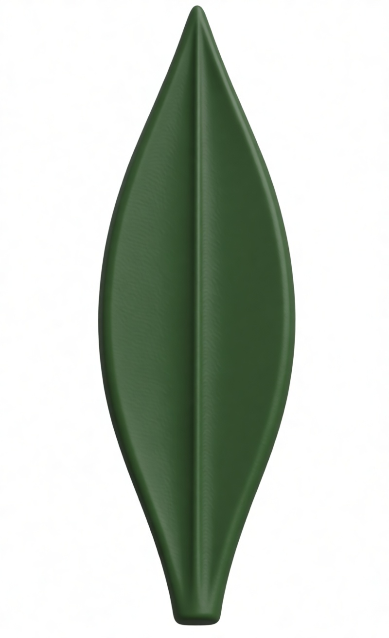 Leaf-Shaped Plate Model free 3D printable STL