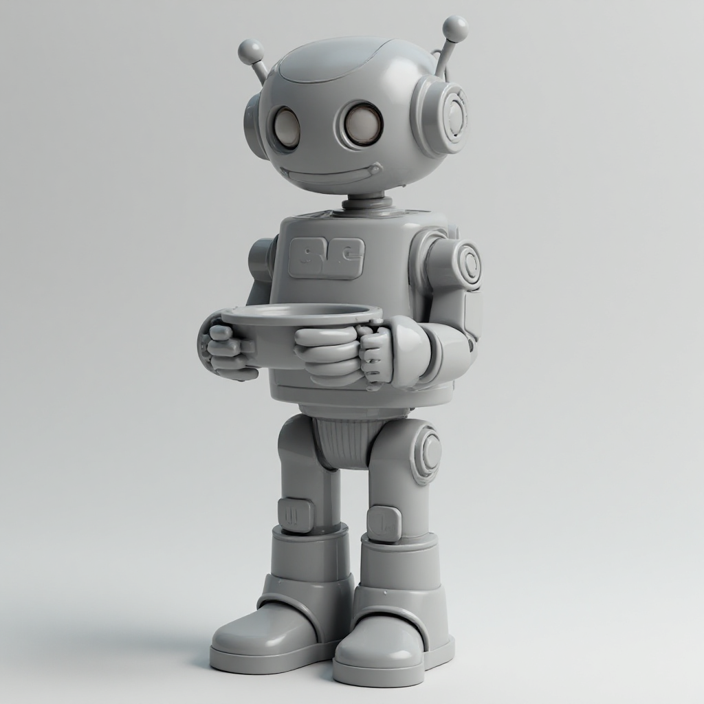 Urban Robot Figurine free 3D printable STL