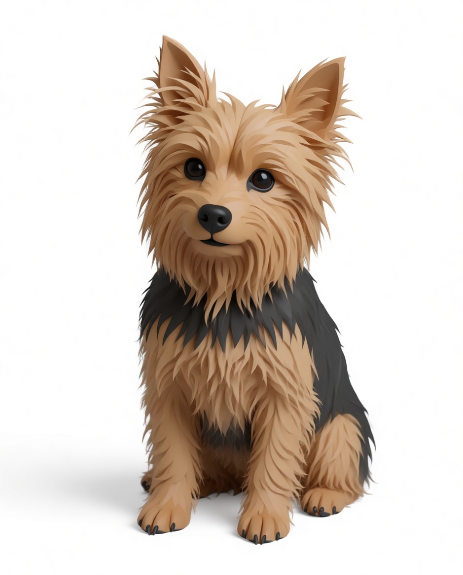 Yorkshire Terrier Figurine free 3D printable STL