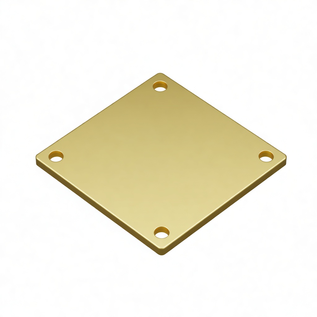 Square Mounting Plate free 3D printable STL