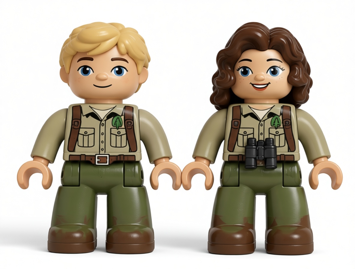 LEGO Explorer Minifigures free 3D printable STL