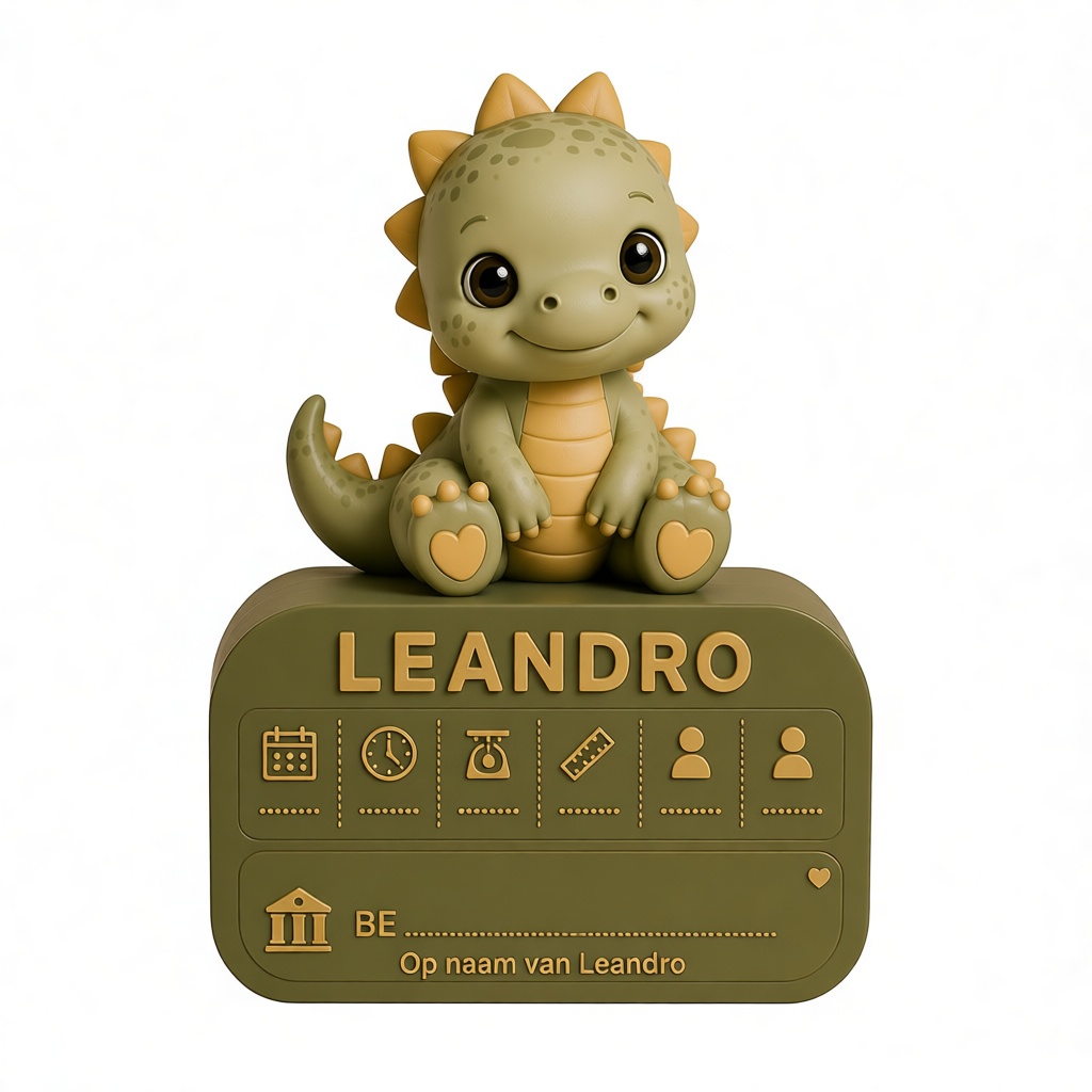 Leandro Dino Figurine free 3D printable STL