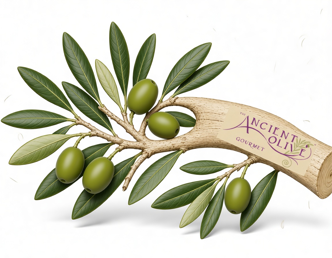 Ancient Olive Branch Model free 3D printable STL
