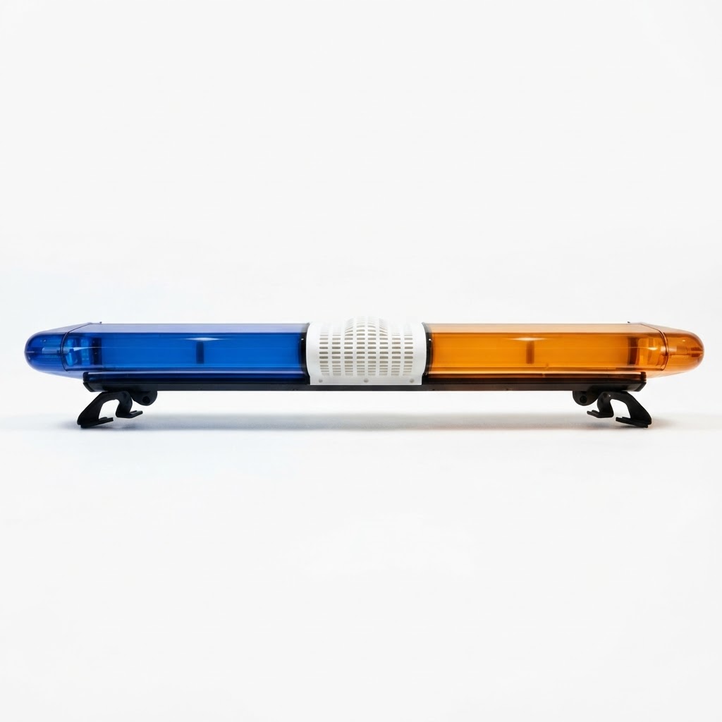 Police Light Bar Model free 3D printable STL