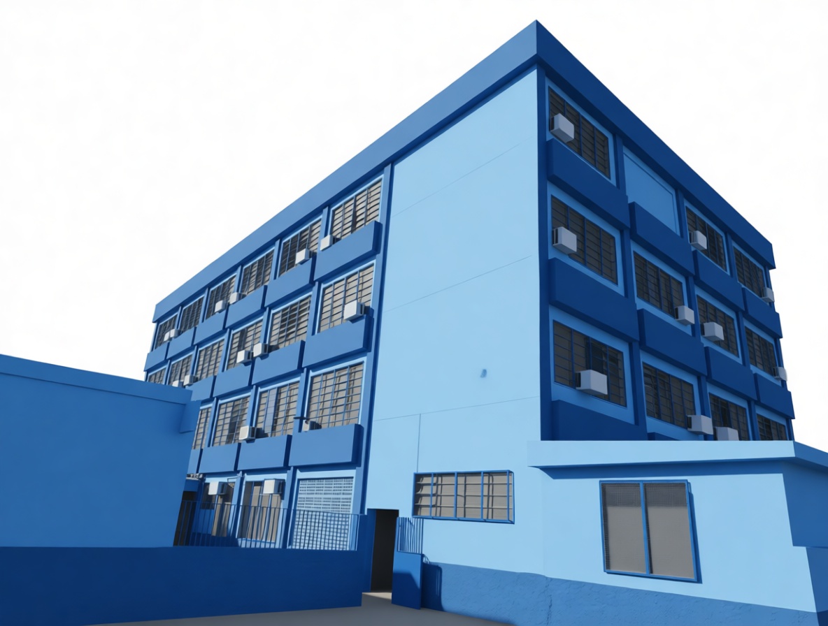 Modern Office Building Model free 3D printable STL