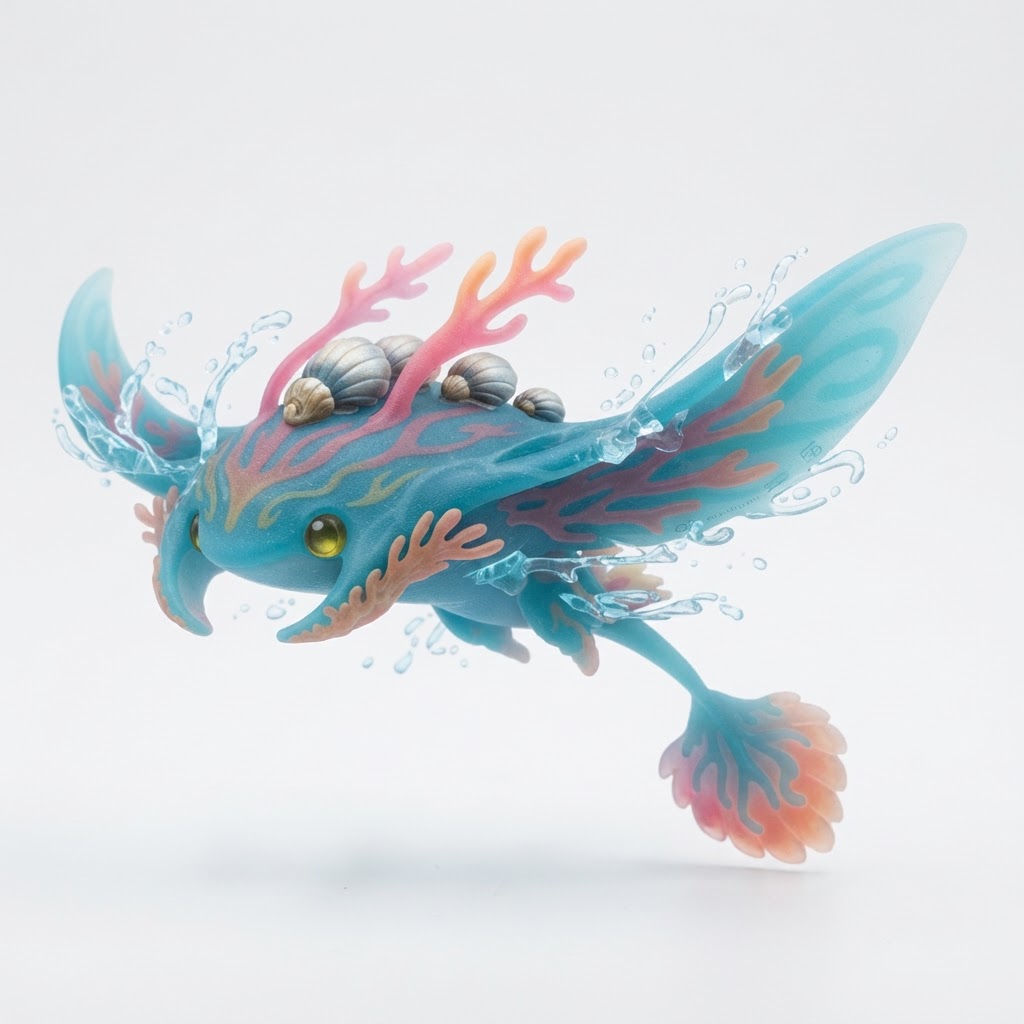 Nudibranch Sea Slug Figurine free 3D printable STL
