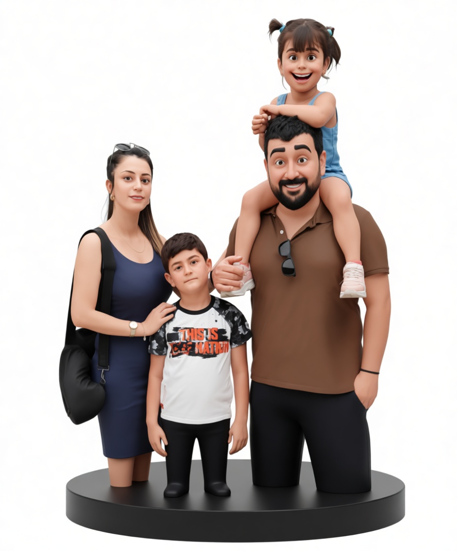 Custom Family Figurine free 3D printable STL