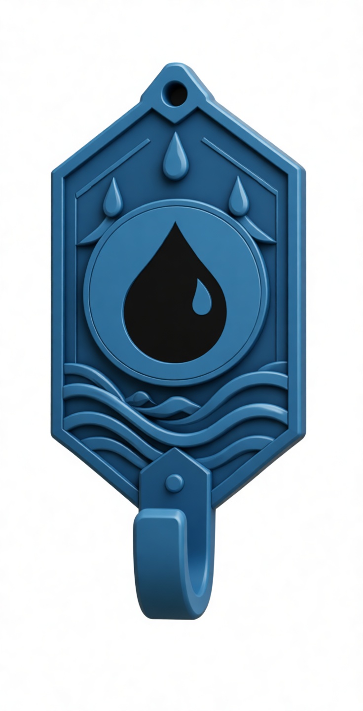 Water Elemental Hook free 3D printable STL