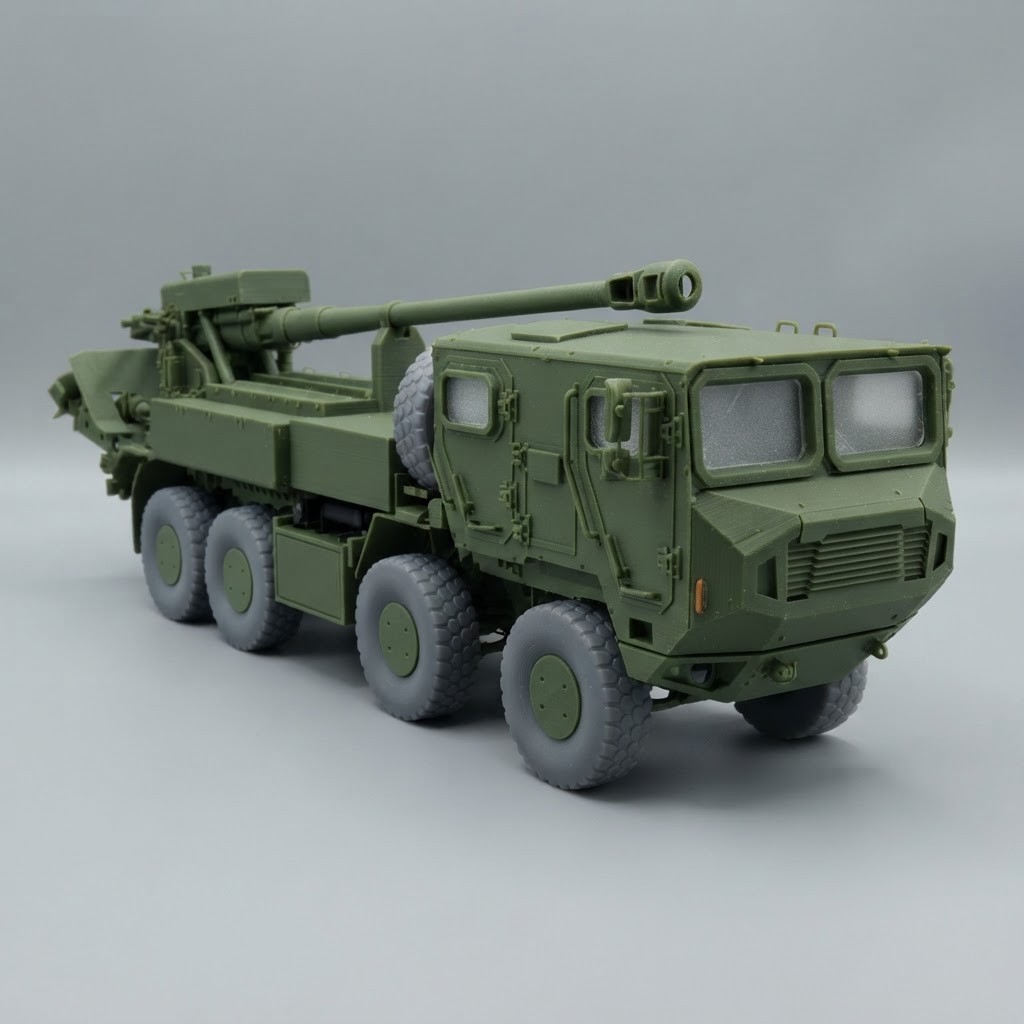 M109 Paladin Model free 3D printable STL