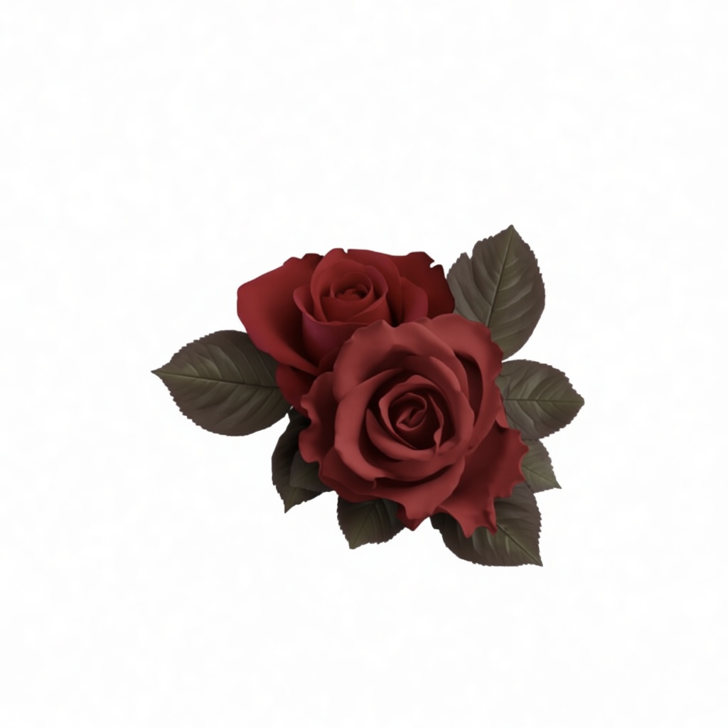 Red Rose Bouquet Sculpture free 3D printable STL