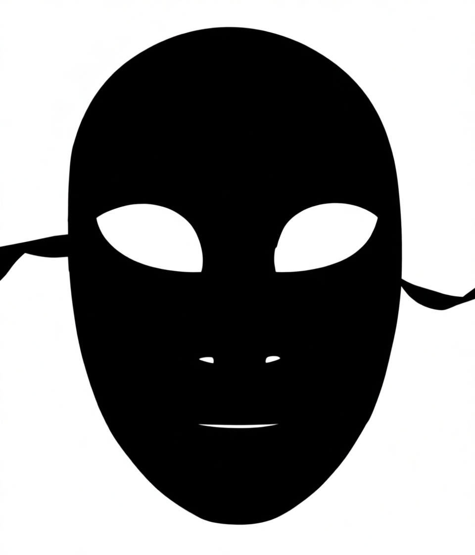 Faceless Mask Sculpture free 3D printable STL