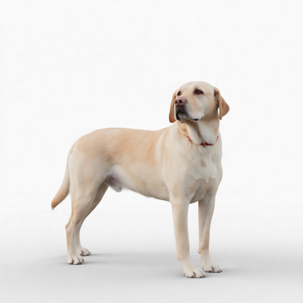 Labrador Retriever Model free 3D printable STL