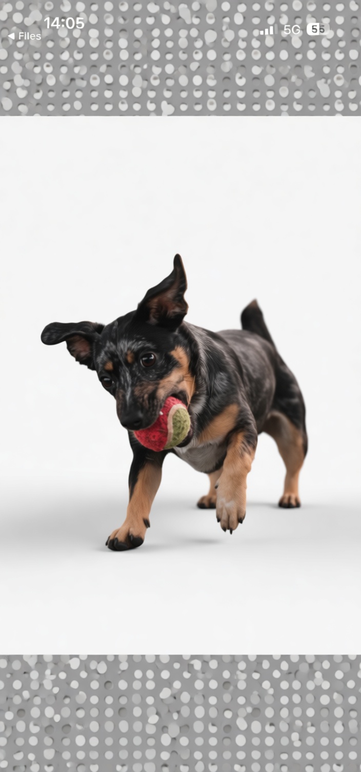 Miniature Australian Kelpie free 3D printable STL