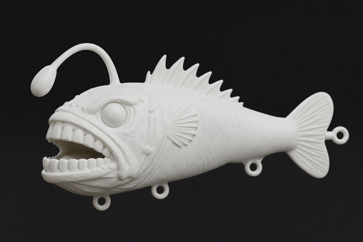 Anglerfish Model free 3D printable STL