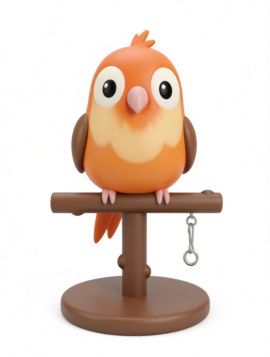 Cartoon Bird Figurine free 3D printable STL