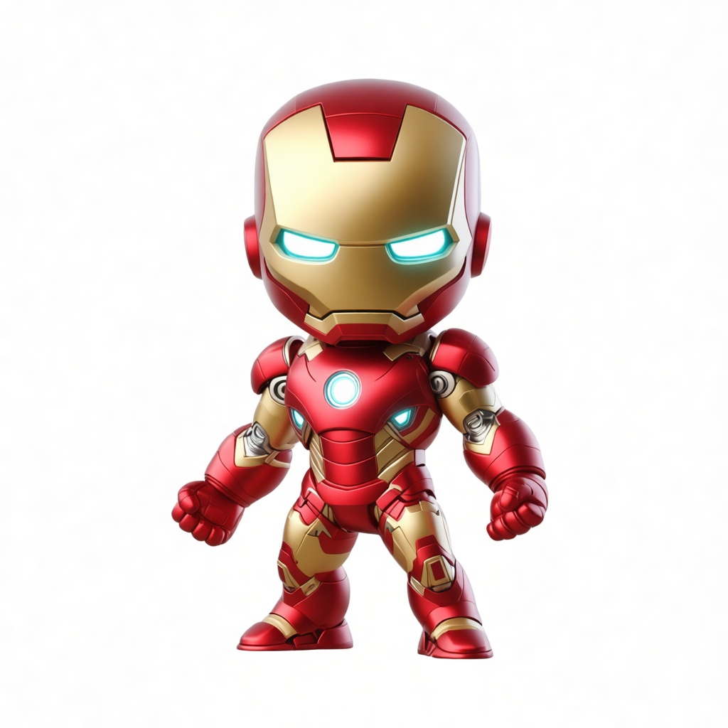 Iron Man Miniature free 3D printable STL