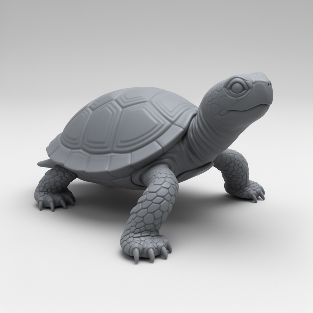 Turtle Figurine free 3D printable STL