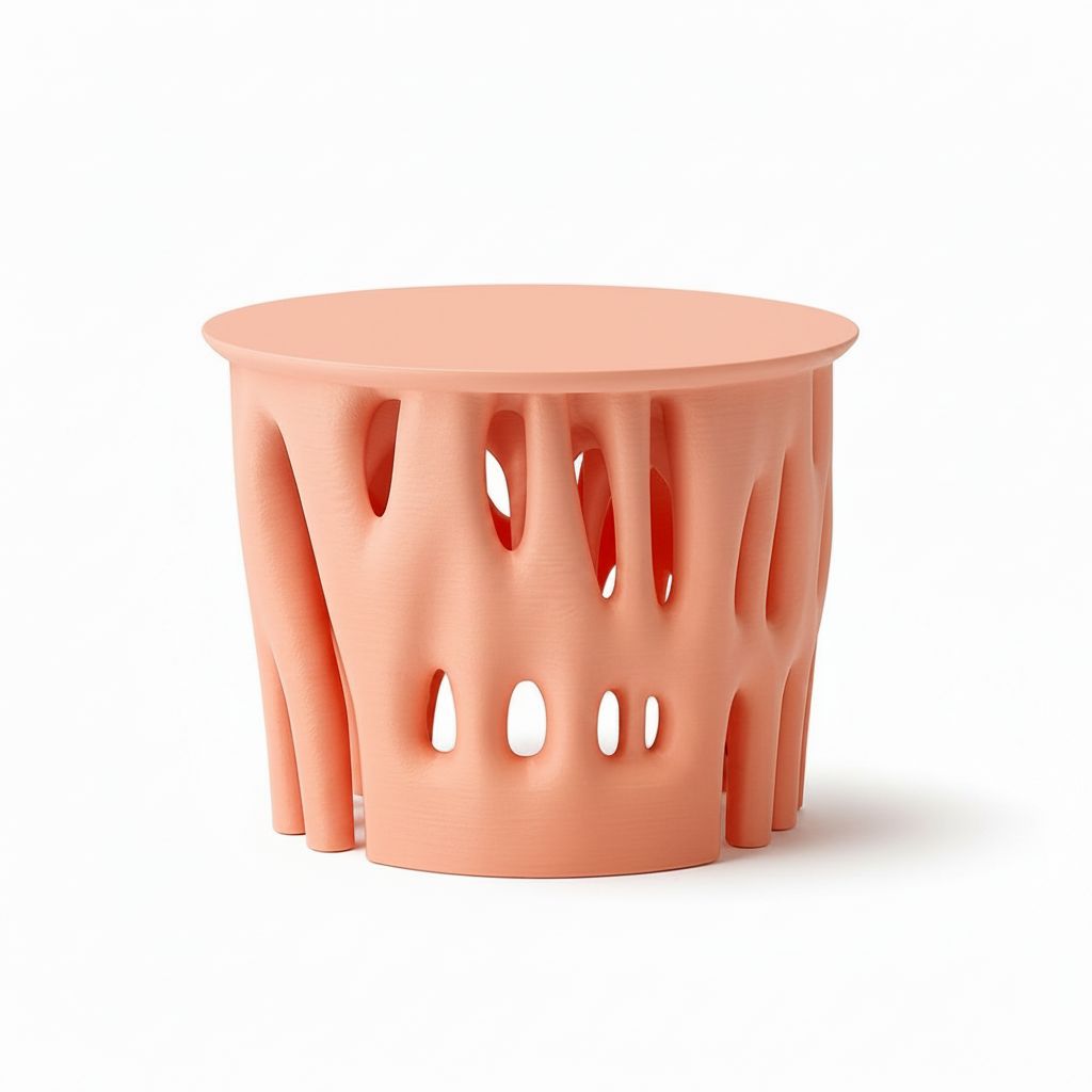 Organic Style Side Table free 3D printable STL