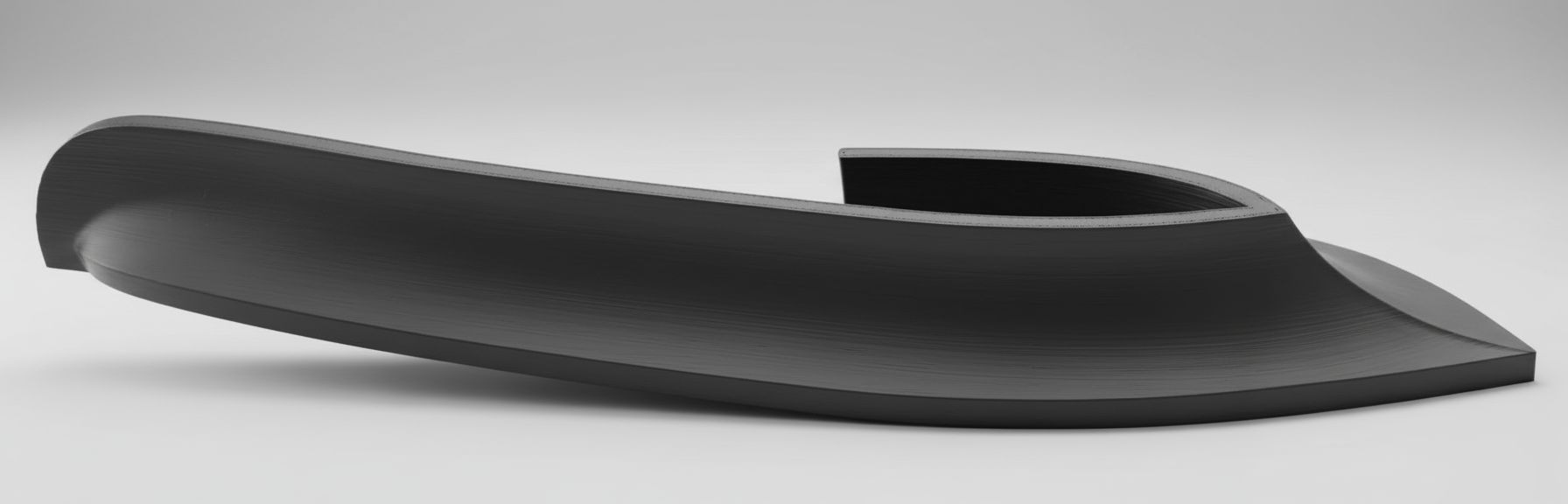 Boat Hull Model free 3D printable STL