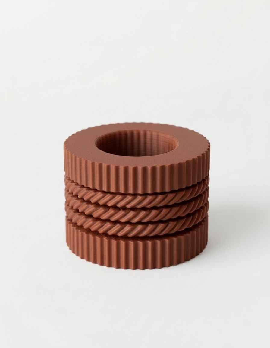 Threaded Cylinder Model free 3D printable STL