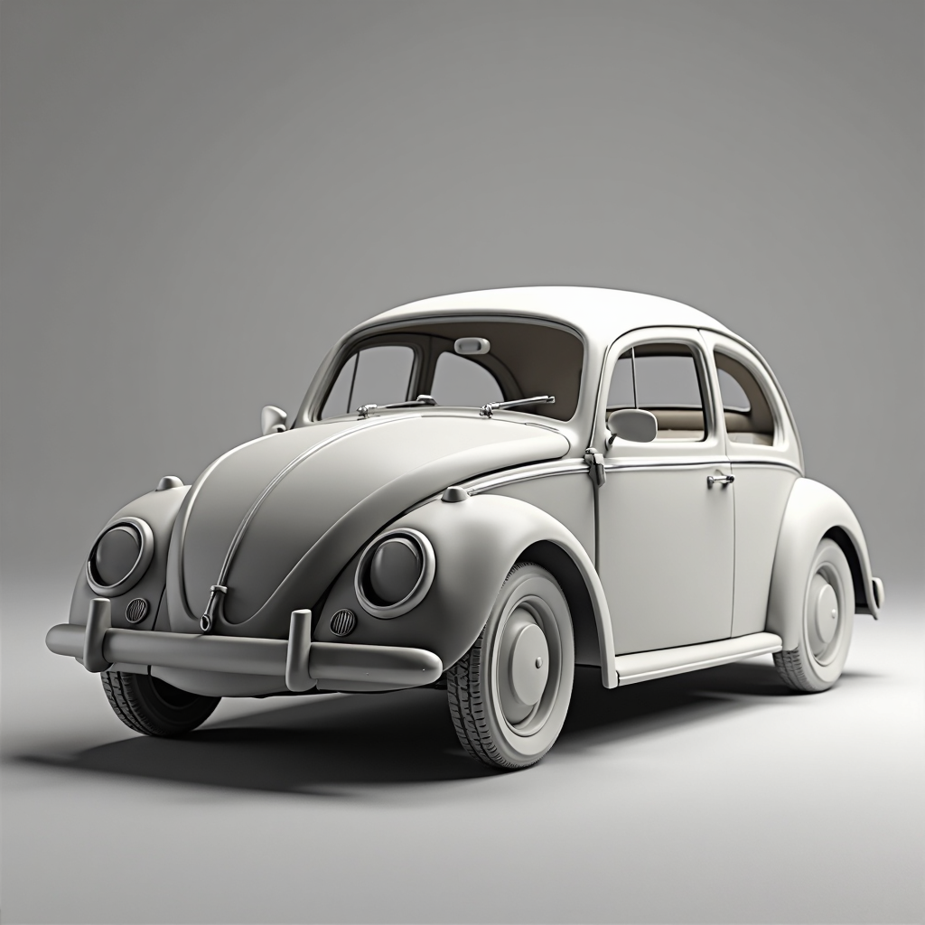 VW Beetle Model free 3D printable STL