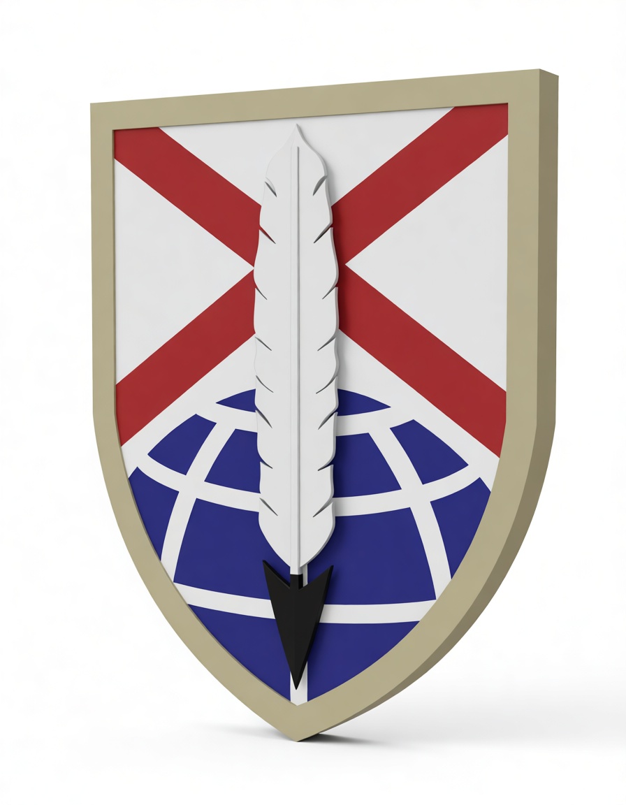 Special Forces Crest Shield free 3D printable STL