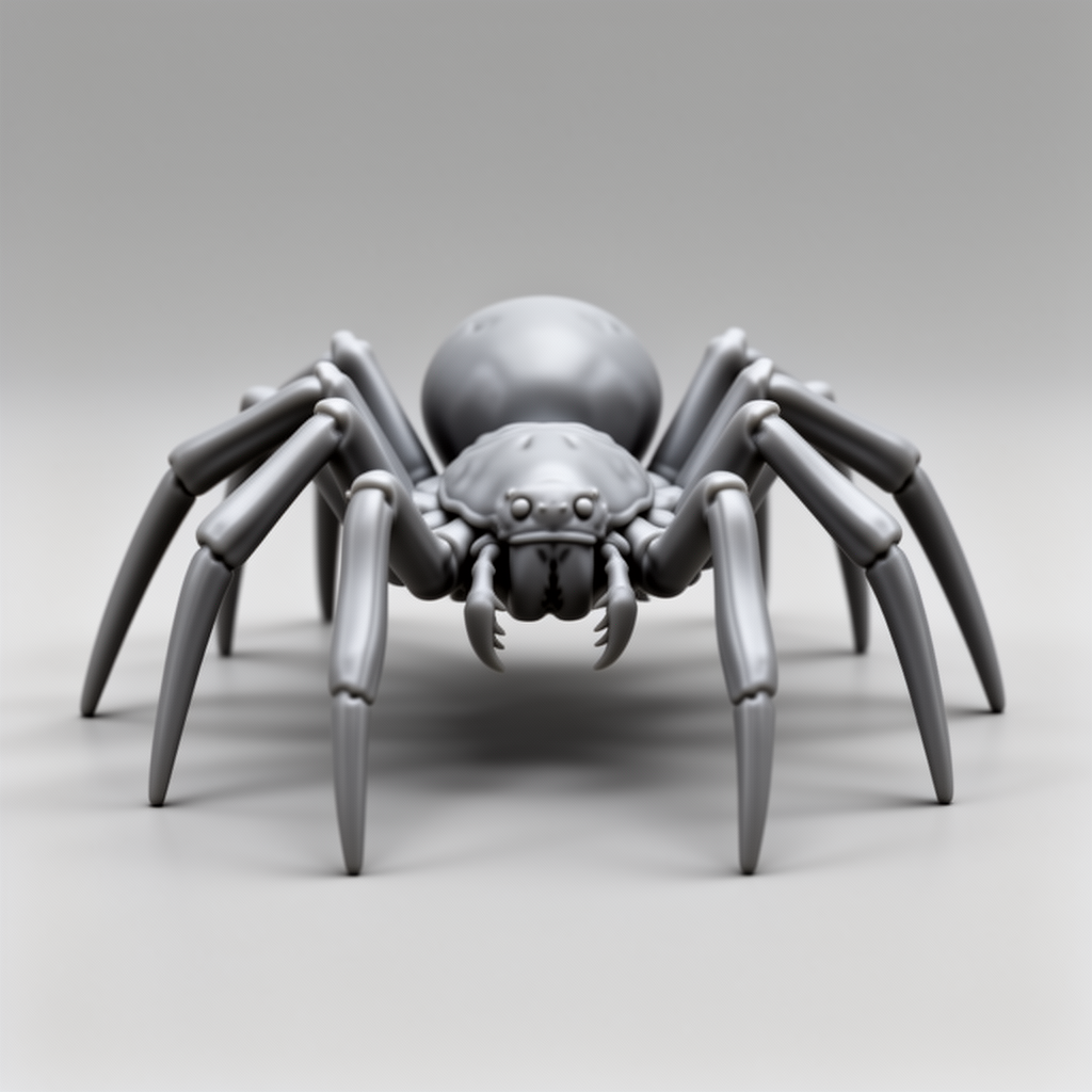 Poisonous Spider Figurine free 3D printable STL