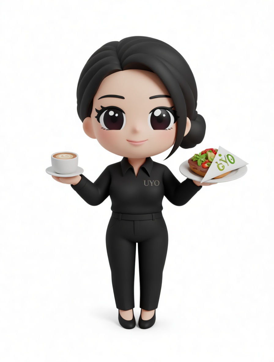 Waitress Miniature Figurine free 3D printable STL