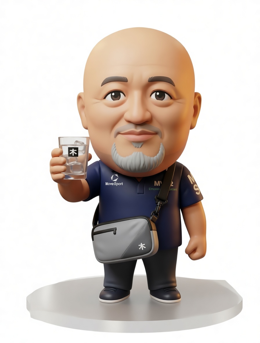 Bald Man Figurine free 3D printable STL