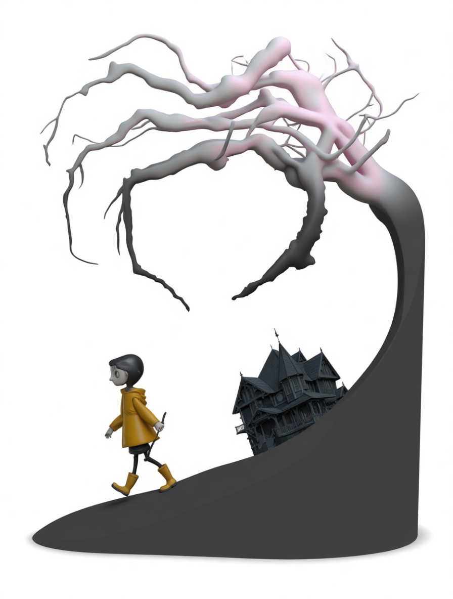 Coraline Figurine free 3D printable STL