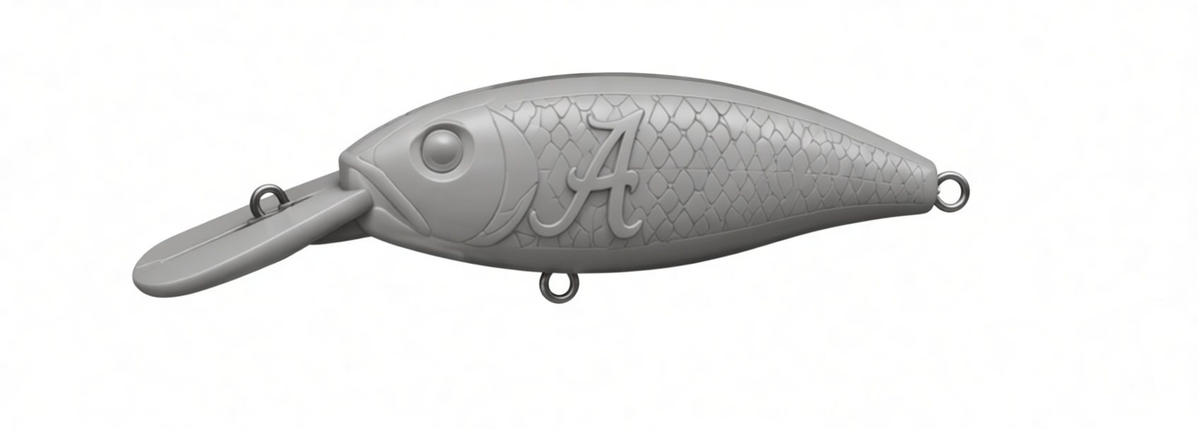 Fishing Lure Model free 3D printable STL