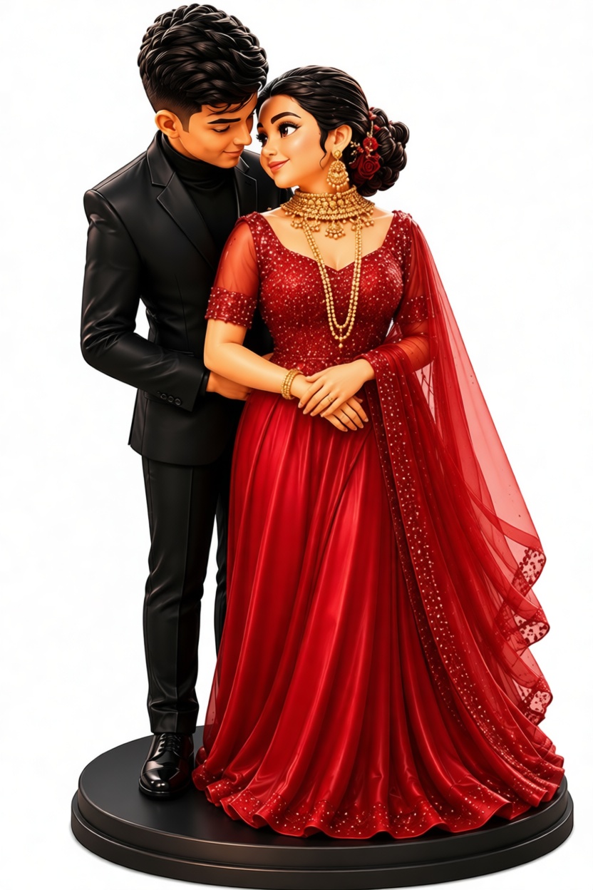 Romantic Couple Figurine free 3D printable STL