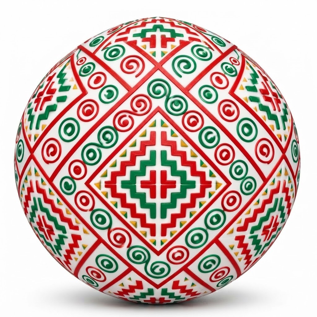 Ukrainian Pysanka Easter Egg free 3D printable STL