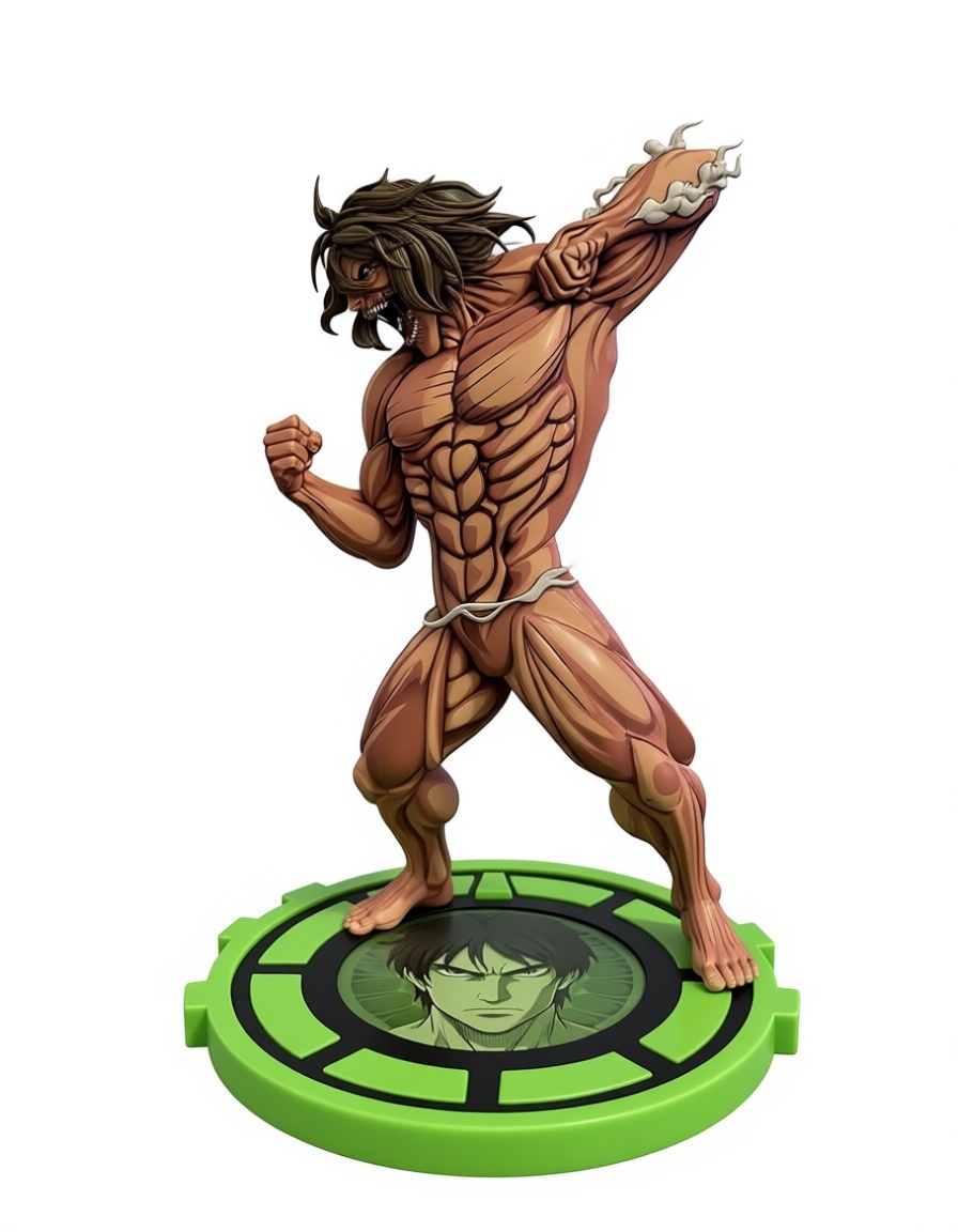 Attack Titan Figurine free 3D printable STL